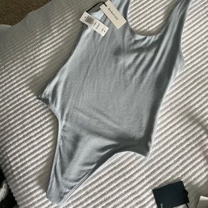 Babaton thong bodysuit.